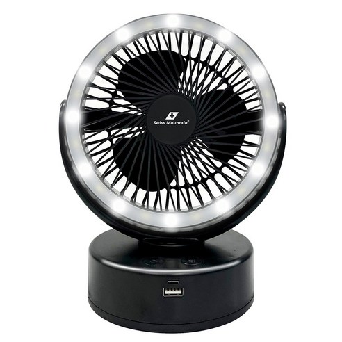 스위스마운틴 BL-001 LED 써클 캠핑 휴대용 선풍기 천장형선풍기 스위스마운틴 BL-001 LED 써클 캠핑 휴대용 선풍기 천장형선풍기