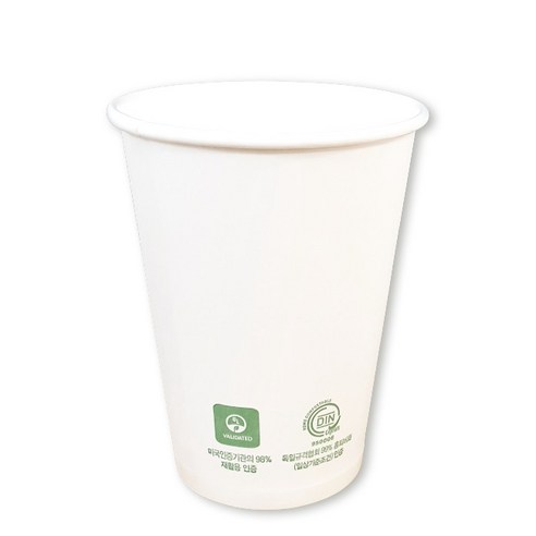 생활을그리다 재활용과 생분해가 되는 종이컵 220ml, 100개