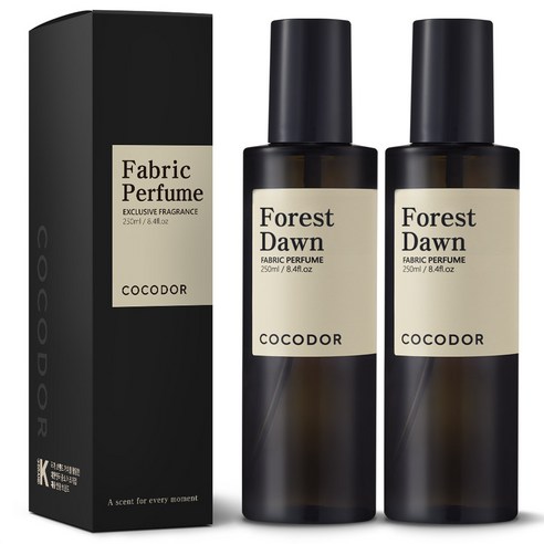 코코도르 섬유탈취제 포레스트 던, 250ml, 2개