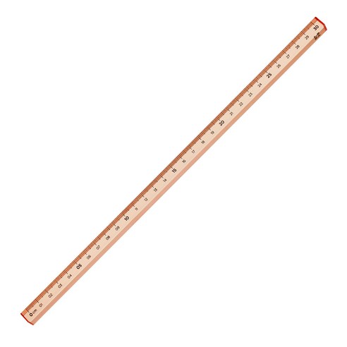 롭다 아크릴스틱자 30cm, Soil Pink, 1개