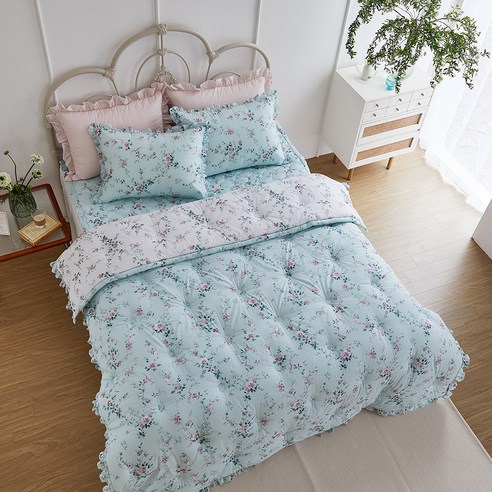 섬세한 아름다움으로 감싸는 포근한 휴식, 로라애슐리 셀리나 차렵이불