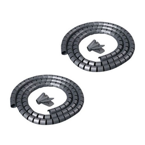 네이처안 전선정리 지퍼코드 그레이 10mm, 2개