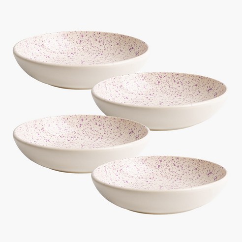 보아비스타 스플레터 찬기 L 20.5cm, 퍼플, 4개