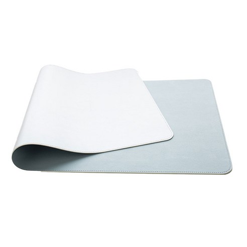 핫데이썸 가죽 책상 마우스패드 120 x 60 cm, 블루실버, 1개