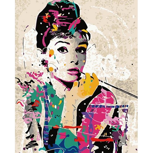아이엠미니 DIY 명화그리기 세트 40 x 50 cm, 영화배우