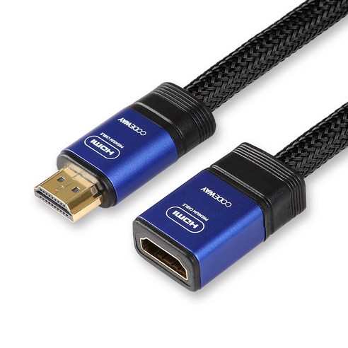 코드웨이 HDMI 연장 케이블 UHD 4K, 1개, 0.2m