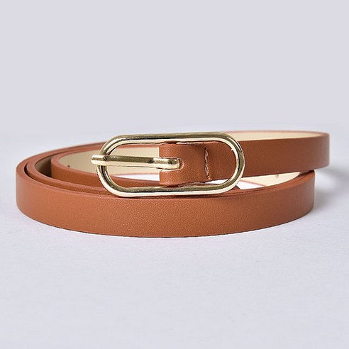 테드브라운 롱원형 슬림 벨트 11mm