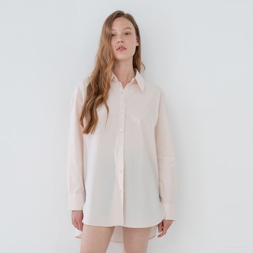 레이디볼륨 여성용 CLASSIC FIT POPLIN 셔츠