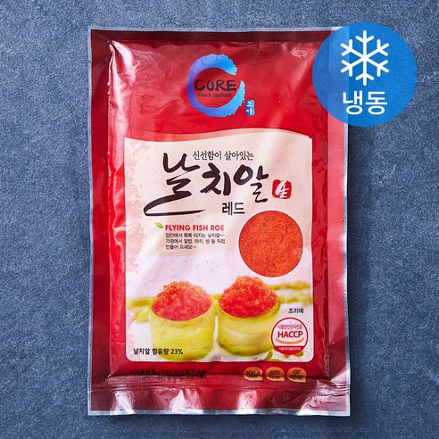 날치알 레드 (냉동), 1개, 500g