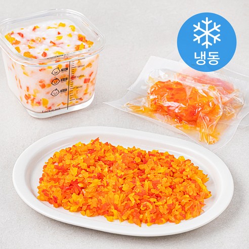 맘마유 파프리카 다짐 1단계 (냉동), 240g, 1개, 파프리카맛
