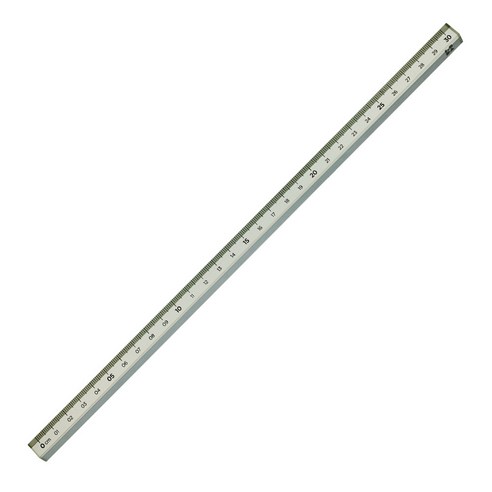 롭다 아크릴스틱자 30cm, Sage Green, 1개