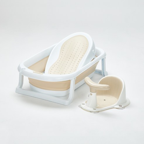 말랑하니 욕조 세트로 아기에게 안전하고 행복한 첫 목욕을 선물하세요.