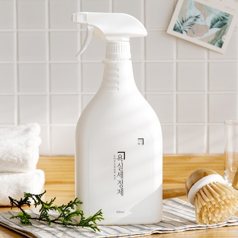 간편하고 효과적인 욕실 청소의 필수 아이템