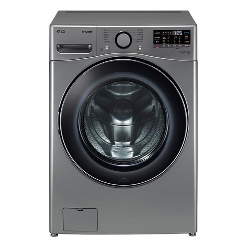 LG전자 트롬 드럼 세탁기 19kg 방문설치, F19VDSP, 모던 스테인리스