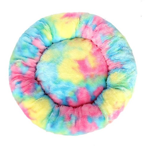 반려동물 따뜻한 침대, 40 화려한 블루, 600 x 600 x 200 mm, 1개