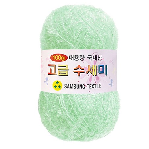 yarna 대용량 고급 수세미 100g, 134베이비민트, 1개