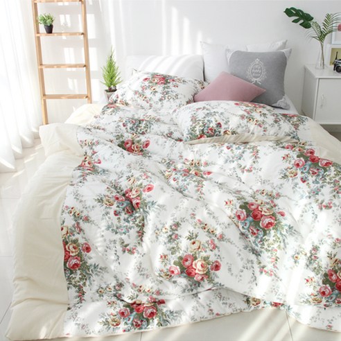 스토리이불 린넨 6종 광목 3종 매카침구세트, 린넨라셀 핑크
