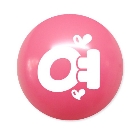 여름성경학교 이니셜 풍선 50p, 여, 3개