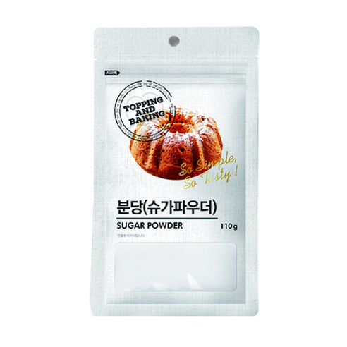 큐원 분당 슈가파우더, 110g, 6개