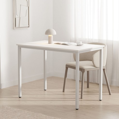 가구느낌 모던테이블 1000 x 400 x 730 mm, 화이트