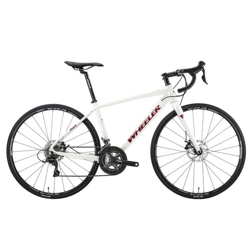 휠러 시마노 클라리스 디스크 로드자전거 미조립 480MM RWA100D, 화이트, 440, 1개