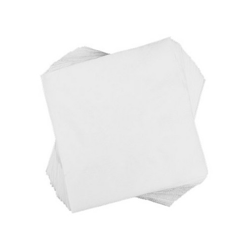 무지 칵테일 냅킨, 흰색, 1개, 10000개입