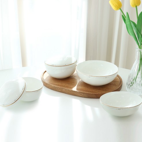 품격 있는 식탁을 완성하는 한국도자기 단반상기 세트