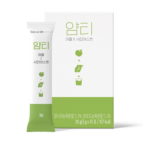 크리스탈라이트 추천 얌티 애플 샤인머스켓 분말 – 달콤한 과일 맛을 간편하게 즐기세요! 제품정보 TOP10