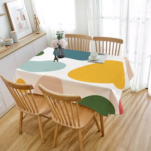 페어링 북유럽풍 모란디컬러 린넨 식탁보, ZB306, 2인용(100 x 140 cm)