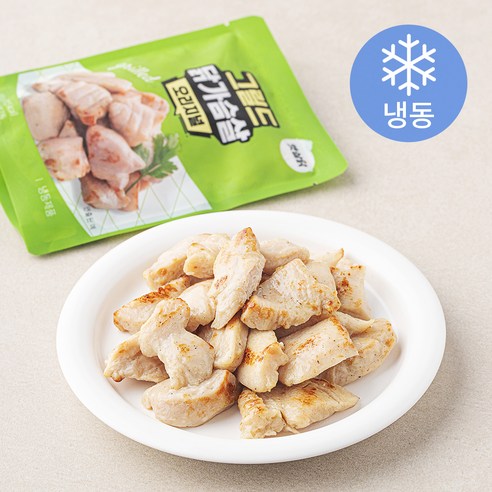 햇살닭 그릴드 닭가슴살 오리지널 (냉동), 100g, 1개입, 5개