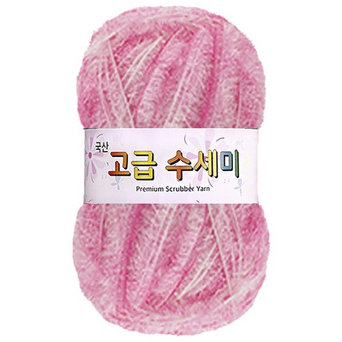 yarna 고급 수세미 뜨개실 나염 80g, 215, 1개