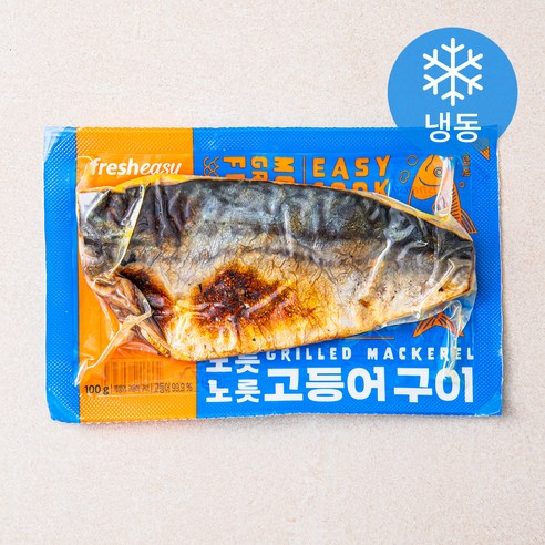 프레시지 고등어 구이 (냉동), 100g, 1개