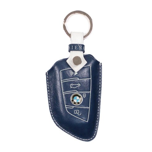 오시에나 nike BMW D type 5 G30 시리즈 X시리즈 자동차 스마트 키케이스, 화이트네이비
