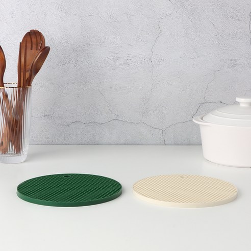 주방에 감성을 더하는 실용적인 선택, 이와이엔스토리 코코 실리콘 냄비 받침