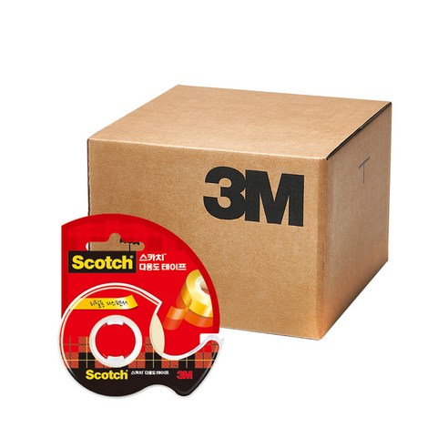 스카치 다용도 테이프 디스펜서 12mm x 30m #523, 144개