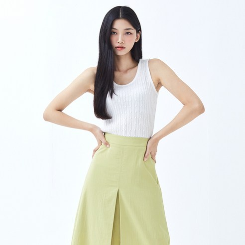 미쏘 여성용 케이블 나시