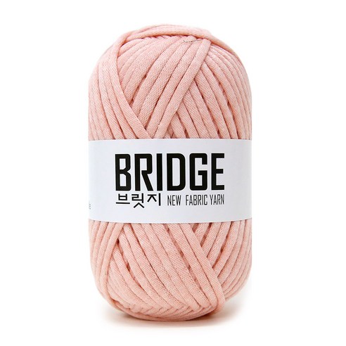 니뜨 브릿지 뜨개실 80g, 203 연피치, 1개