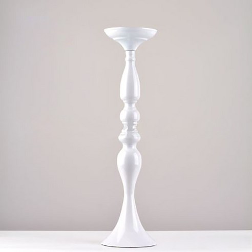 디엠코퍼레이션 알럽홈 모던 디자인 양초 받침대 50cm, 흰색