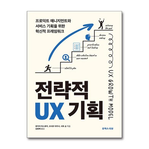 전략적 UX 기획:프로덕트 매니지먼트와 서비스 기획을 위한 혁신적 프레임워크, 유엑스리뷰(UX REVIEW), 후지이 야스후미, 코시로 타카시, 사토 슌
IT컴퓨터 전략적 UX 기획:프로덕트 매니지먼트와 서비스 기획을 위한 혁신적 프레임워크, 유엑스리뷰(UX REVIEW), 후지이 야스후미, 코시로 타카시, 사토 슌
IT컴퓨터
