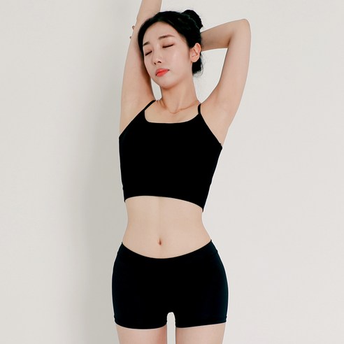 테라우드 플레인 베이직 스포츠 브라탑