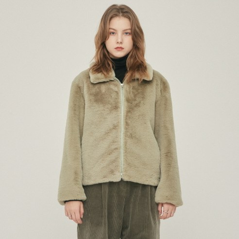 라티젠 여성용 LO COLLAR FUR 자켓