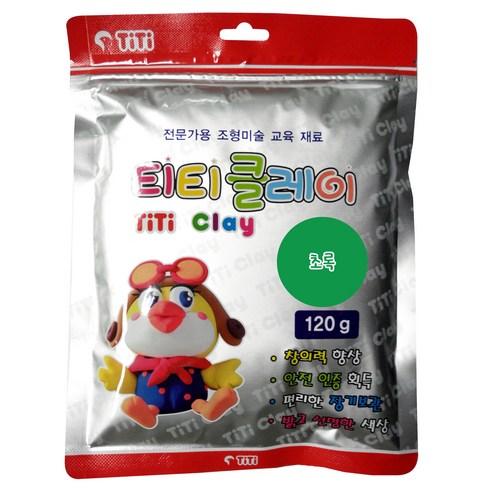 티티 경인 티티클레이, 초록, 1개