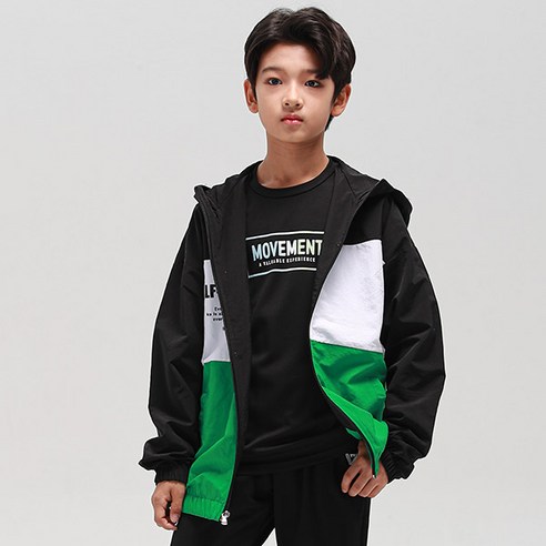 Junior 時尚 男孩 女孩 普通 服裝 上衣 兜帽 拉鍊 初中
