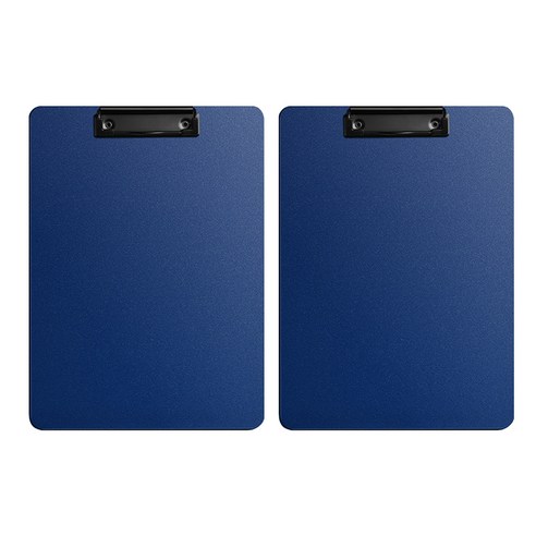 동아피엠에스 세로형 두꺼운 벽걸이 클립보드 A4, 네이비, 2개