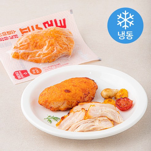 아임닭 크리스피 닭가슴살 스파이시 (냉동), 1개입, 1개