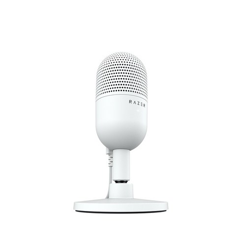 레이저 Seiren V3 Mini 유선 마이크 White, RZ19-0505, 화이트