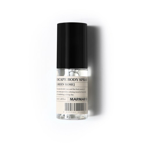 마르마르디 이스케이프 바디스프레이 그린로즈향, 35ml, 1개