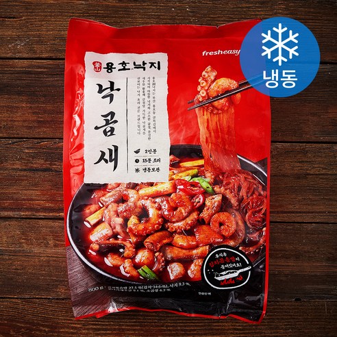 프레시지 용호낙지 낙곱새 (냉동), 800g, 1개