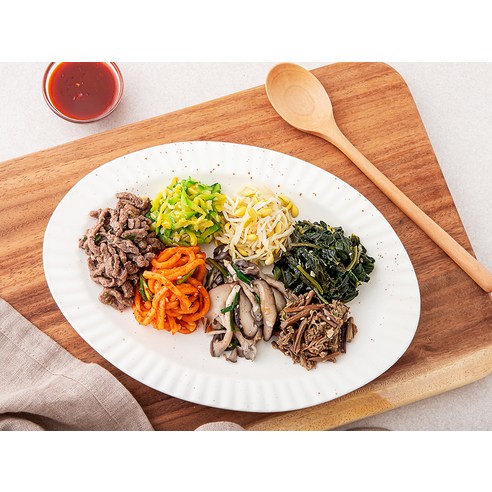 요리초보자도 쉽게 만들 수 있는 맛있는 전주 비빔밥 세트