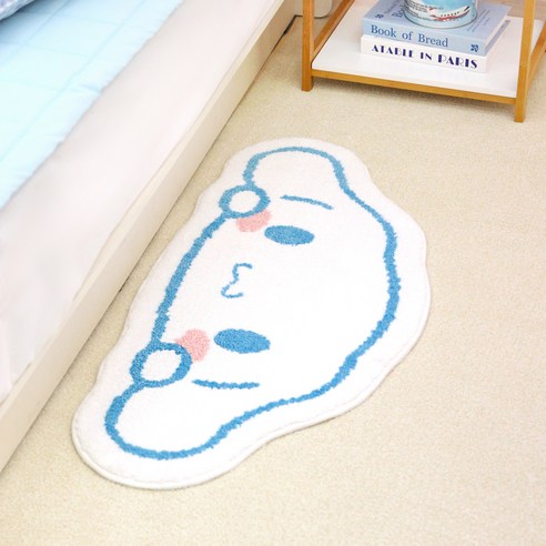 나라홈데코 산리오 캐릭터즈 빼꼼 시나모롤 러그